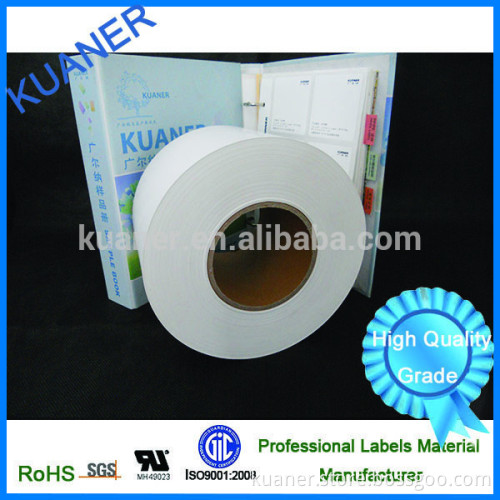 High quality self adhesive label material ,high adhesion